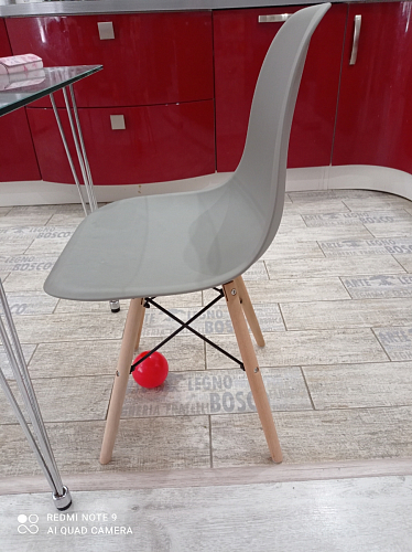 Пластиковый стул Eames PC-015 серый фото покупателя 472