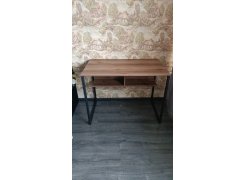 Письменный стол Клер Лофт дуб вотан / черный матовый фото покупателя 10