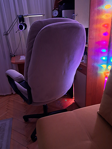 Компьютерное кресло Comfort Lux/Комфорт Люкс серый фото покупателя 68