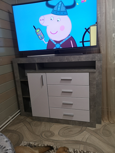 Комод Mирандa atelier / белый глянец фото покупателя 30