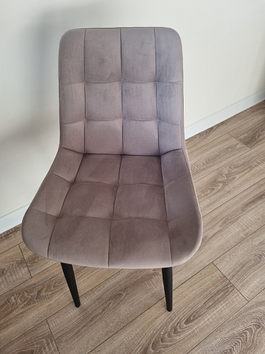 Стул на металлокаркасе Челси К крутящийся бирюзовый / черный фото покупателя 147