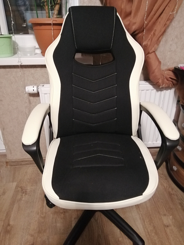 Компьютерное кресло Gamer черное / серое фото покупателя 69