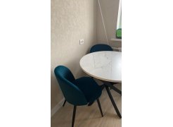 Стул на металлокаркасе Gabi 1 gray / black фото покупателя 333