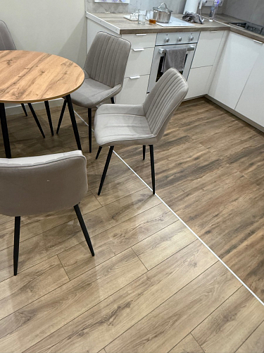 Комплект стульев Вейв 4 шт светло-серый / черный фото покупателя 347