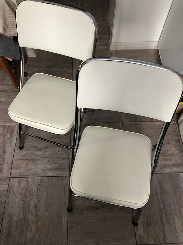 Стул Chair раскладной белый фото покупателя 19