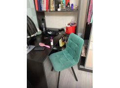 Стул на металлокаркасе Чилли черный фото покупателя 616