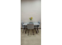 Стул на металлокаркасе Чилли горчичный / белый фото покупателя 630