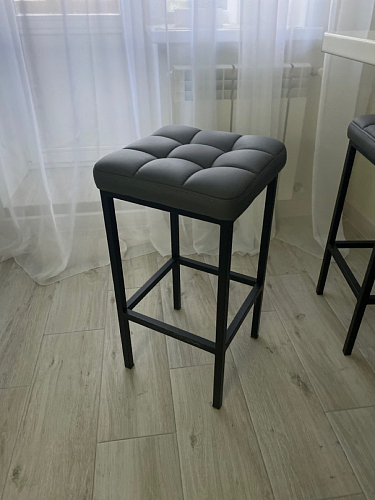 Барный стул Лофт катания лаванда / белый матовый фото покупателя 168