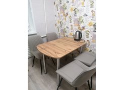 Стул на металлокаркасе Седа К 02 светло-серый / белый фото покупателя 53