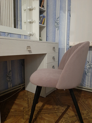 Стул на металлокаркасе Gabi 1 gray фото покупателя 245