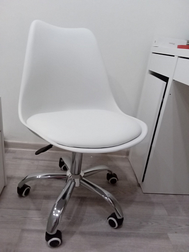 Компьютерное кресло Kolin cappuccino / chrome фото покупателя 127