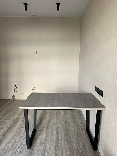 Деревянный стол Лота Лофт 120x75 дуб крафт табачный / черный матовый фото покупателя 615