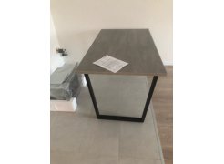 Стол Лота Лофт 140 25 мм юта / белый матовый фото покупателя 7