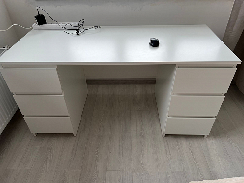 Письменный стол Кастор 151х65 с ящиками сонома фото покупателя 4