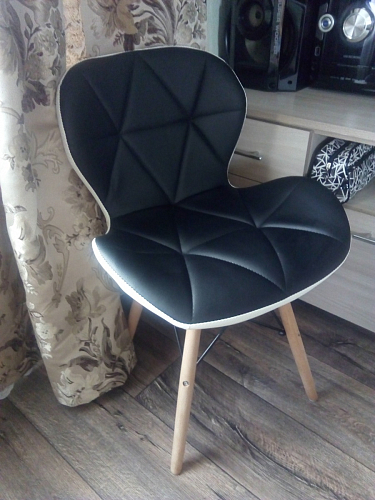 Стул PC-027 черный / белый фото покупателя 2