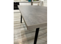 Стол Тринити Лофт 120 32 мм бетон / черный матовый фото покупателя 735