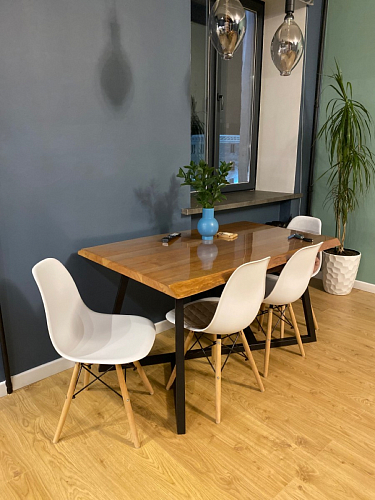 Пластиковый стул Eames PC-015 желтый фото покупателя 1