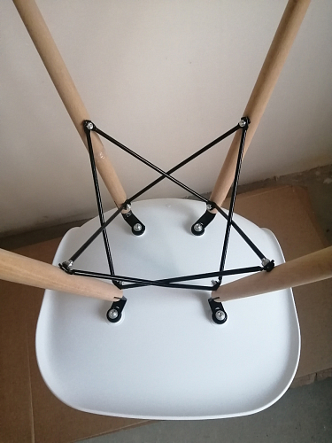 Пластиковый стул Eames PC-015 желтый фото покупателя 334