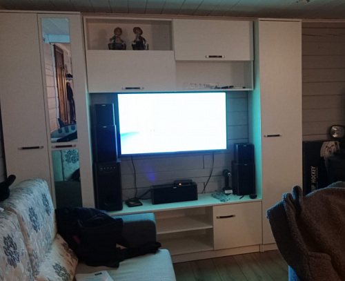 Готовая гостиная Бертелена дуб крафт серый / серый графит фото покупателя 113