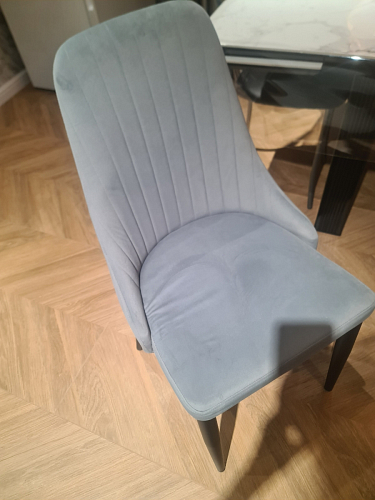 Стул на металлокаркасе Kora beige / black фото покупателя 313