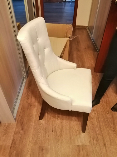 Стул Elegance white / blue фото покупателя 7