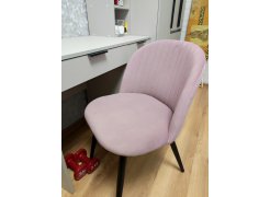 Стул на металлокаркасе Gabi 1 gray / black фото покупателя 720