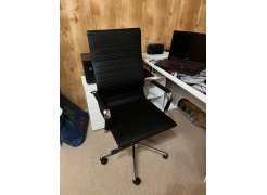 Компьютерное кресло Reus черная сетка / хром фото покупателя 85