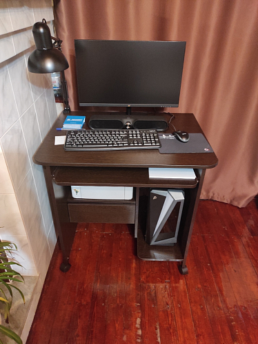 Компьютерный стол КСТ-10.1 Венге фото покупателя 19