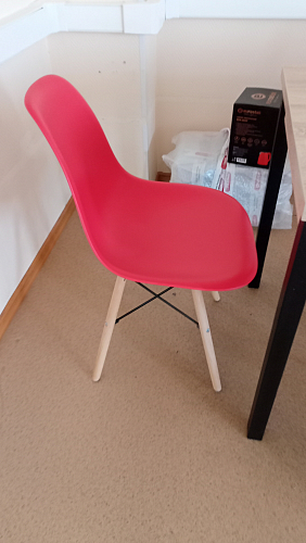 Стул Hames бирюзовый / деревянный каркас фото покупателя 2