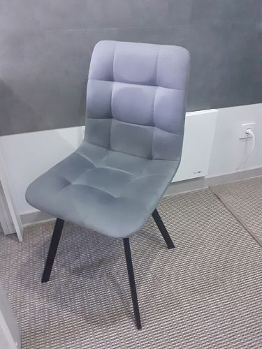 Стул на металлокаркасе Чилли бирюзовый / черный фото покупателя 1022