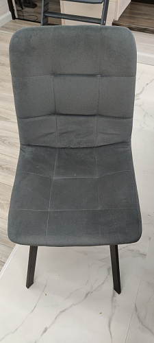 Стул на металлокаркасе Bruk dark gray фото покупателя 8