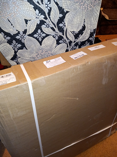 Стол Тулип 90х73 дуб вотан / белый фото покупателя 107