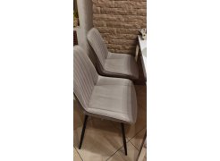 Стул на металлокаркасе Седа К крутящийся светло-серый  / белый фото покупателя 104