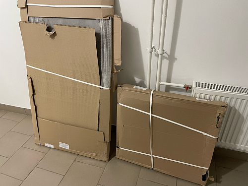 Деревянный стол Лота Лофт 140х80 черный матовый / бетон светлый фото покупателя 963