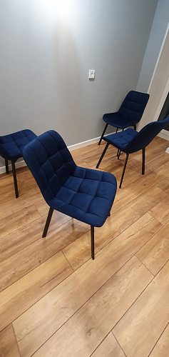 Стул на металлокаркасе Челси бирюзовый / черный фото покупателя 202