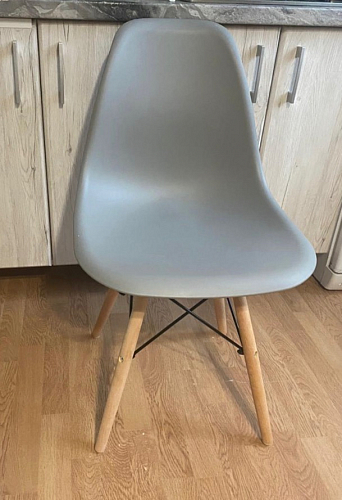 Пластиковый стул Eames PC-015 желтый фото покупателя 460