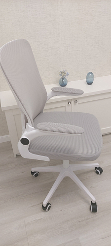 Компьютерное кресло Konfi dark gray / pink / white фото покупателя 142