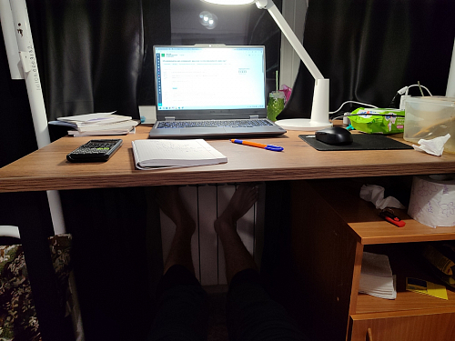 Барная стойка Дилан Лофт 120х60х90 бетон фото покупателя 184