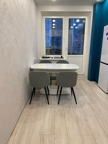 Стул на металлокаркасе Gabi 1 dark gray / black фото покупателя 460