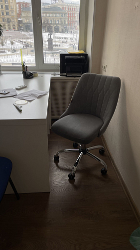 Компьютерное кресло Swan/Сван серый фото покупателя 27