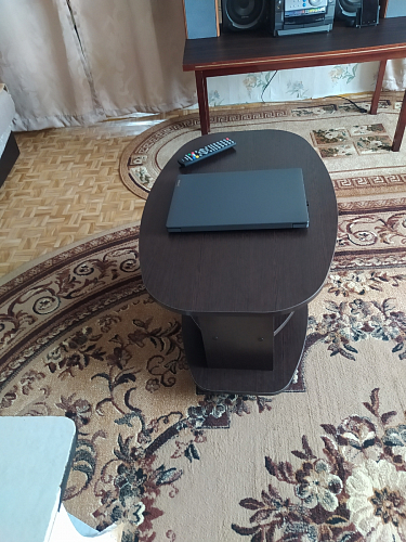 Журнальный стол Лидер ясень шимо темный фото покупателя 92