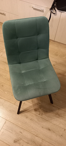 Стул на металлокаркасе Чилли синий / белый фото покупателя 1161