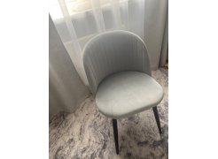 Стул на металлокаркасе Gabi blue / black фото покупателя 773