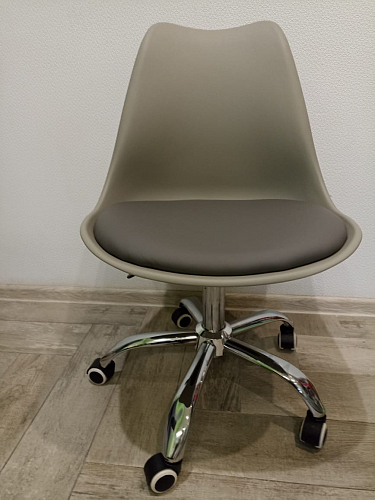 Компьютерное кресло Kolin gray / chrome фото покупателя 101