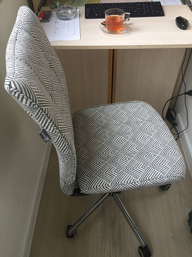 Компьютерное кресло CH-330M Loft ромбик фото покупателя 5