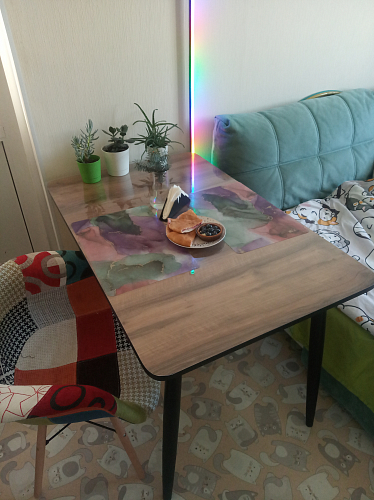 Стол Энлэй бискайская сосна / белый фото покупателя 3