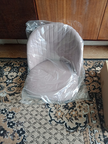 Стул на металлокаркасе Gabi green / black / silver фото покупателя 206