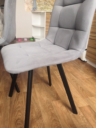 Комплект стульев Чилли 2 шт бежевый / черный фото покупателя 1251