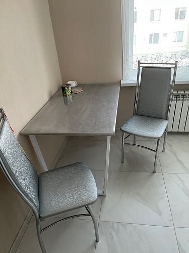 Деревянный стол Лота Лофт 120x75 дуб крафт табачный / черный матовый фото покупателя 732