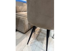 Стул на металлокаркасе Дани темно-серый / белый фото покупателя 33